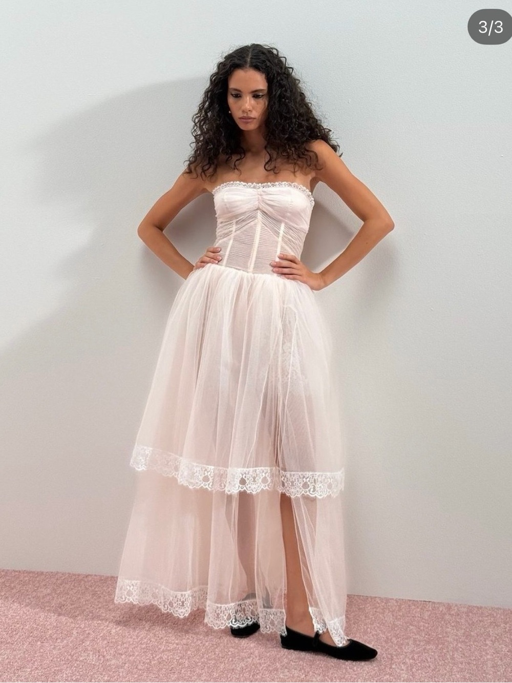 NWT For Love & Lemons Sabrina Gown